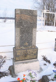 Богданово (Волож. р-н), могила Фердинанда Рущица Богданово (Волож. р-н), могила Фердинанда Рущица