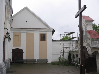 Гродно, монастырь францисканцев: жилой корпус Гродно, монастырь францисканцев: жилой корпус