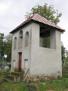 Гродно, кладбище католическое "францисканское": колокольня Гродно, кладбище католическое "францисканское": колокольня