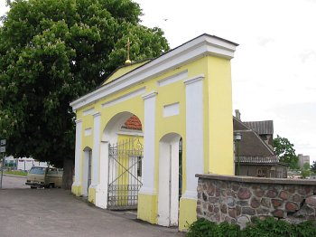 Гродно, кладбище православное: брама Гродно, кладбище православное: брама