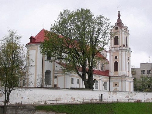 Гродно, монастырь францисканцев: костел Девы Марии Ангельской Гродно, монастырь францисканцев: костел Девы Марии Ангельской