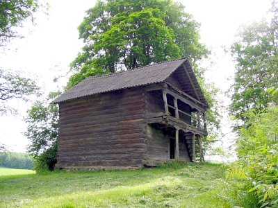 Кушляны, усадьба Ясевичей: амбар (дерев.) Кушляны, усадьба Ясевичей: амбар (дерев.)
