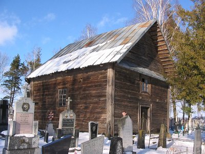 Липнишки, кладбище христианское: часовня католич. (дерев.) Липнишки, кладбище христианское: часовня католич. (дерев.)