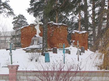 Минск, часовня-усыпальница (руины) Минск, часовня-усыпальница (руины)