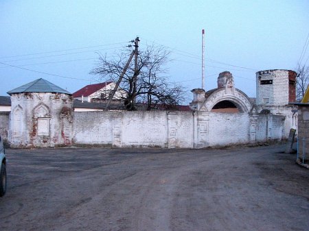 Мстиславль, монастырь Тупичевский /сохр. фрагментарно/ Мстиславль, монастырь Тупичевский /сохр. фрагментарно/