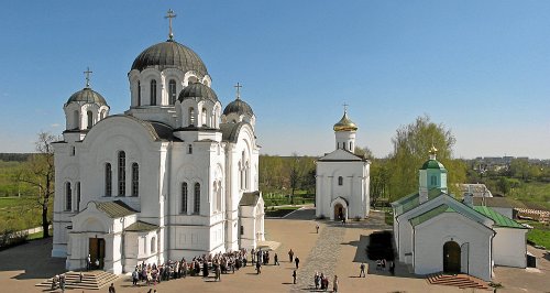 Полоцк, монастырь Евфросиньевский правосл. Полоцк, монастырь Евфросиньевский правосл.