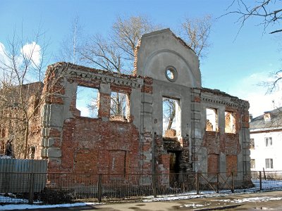 Витебск, синагога Большая Любавичская (руины) Витебск, синагога Большая Любавичская (руины)